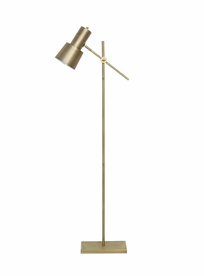 impliciet rijk Bot Vloerlamp Preston goud - Pure Wood