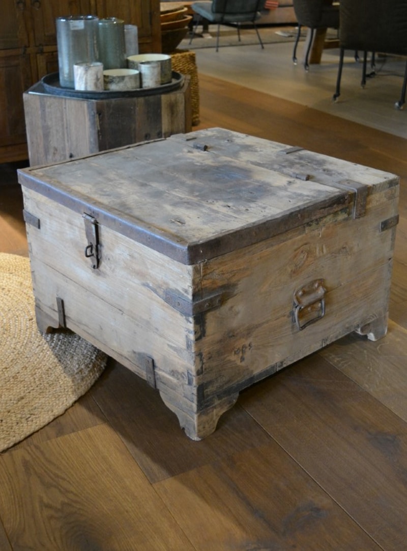 Creatieve een kist in je interieur te gebruiken Pure Wood