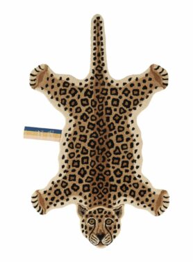 doing goods vloerkleed loony leopard luipaard